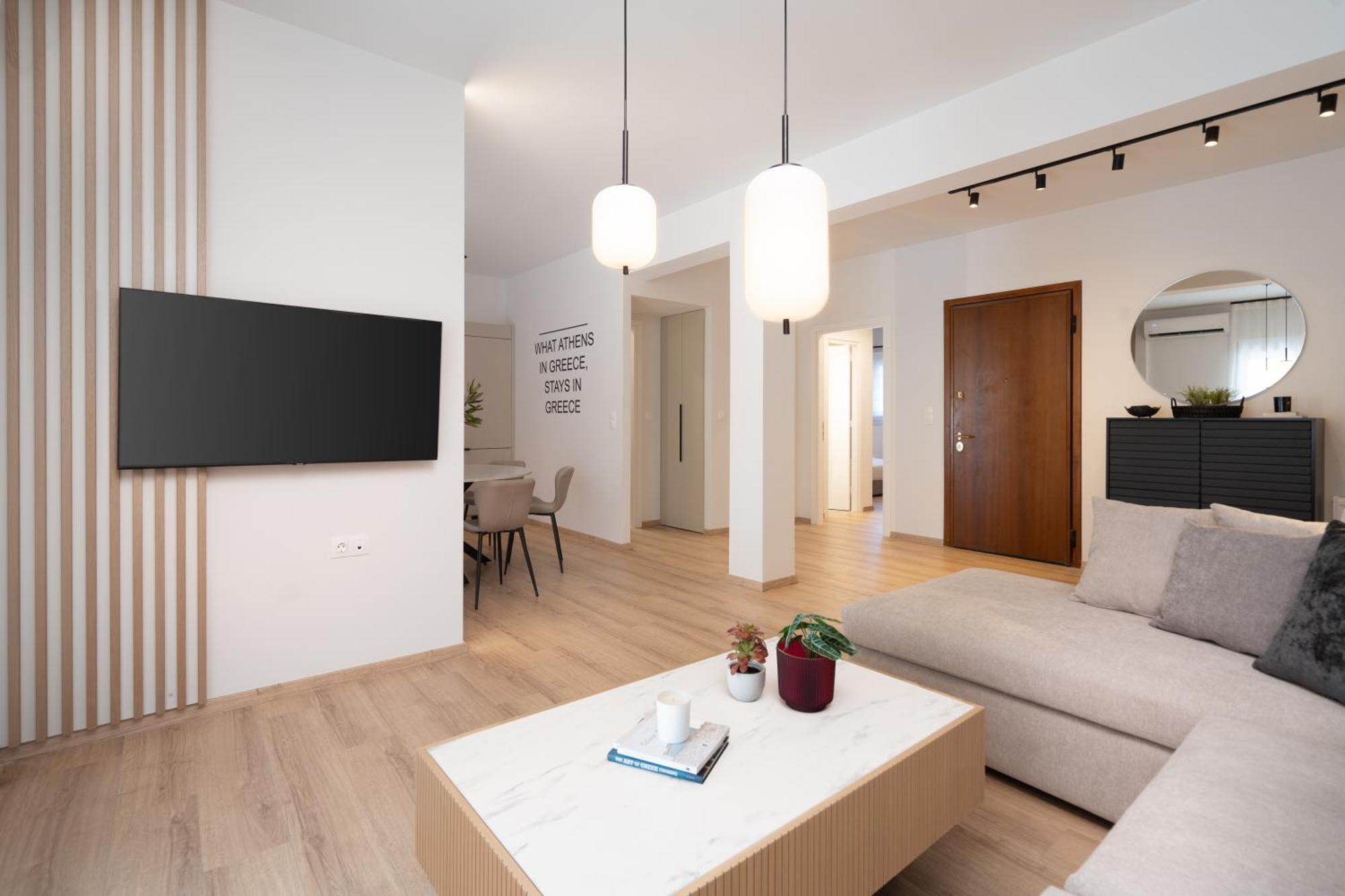 Luxury Apartment Next To The National Museum Athene Buitenkant foto