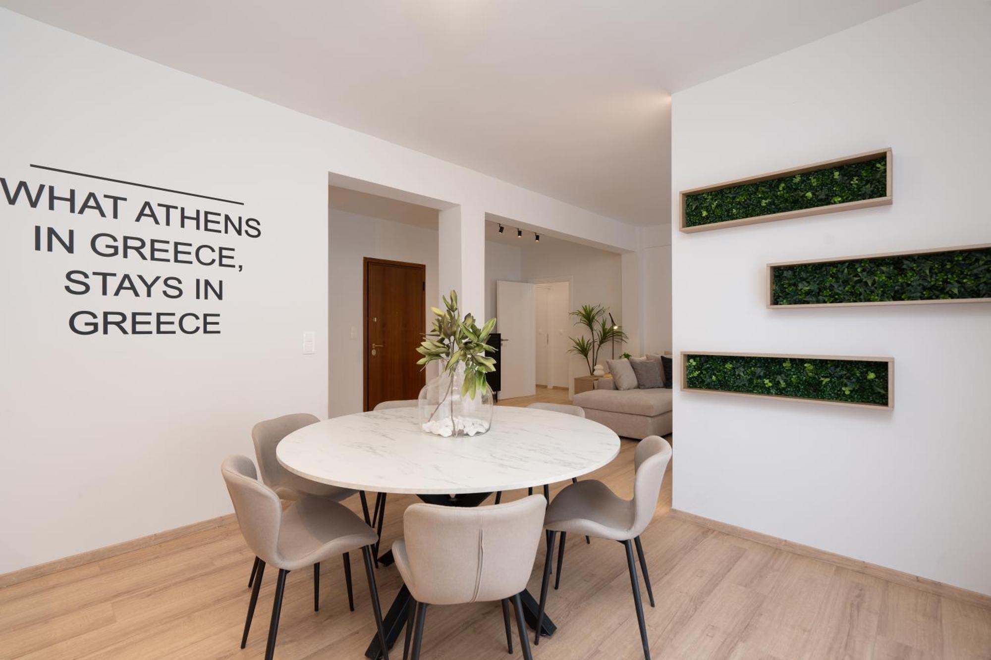 Luxury Apartment Next To The National Museum Athene Buitenkant foto